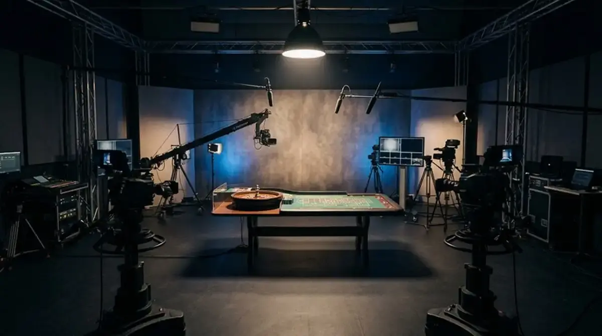 Live casino uden rofus 2026 — studieopsætning med generisk roulettebord